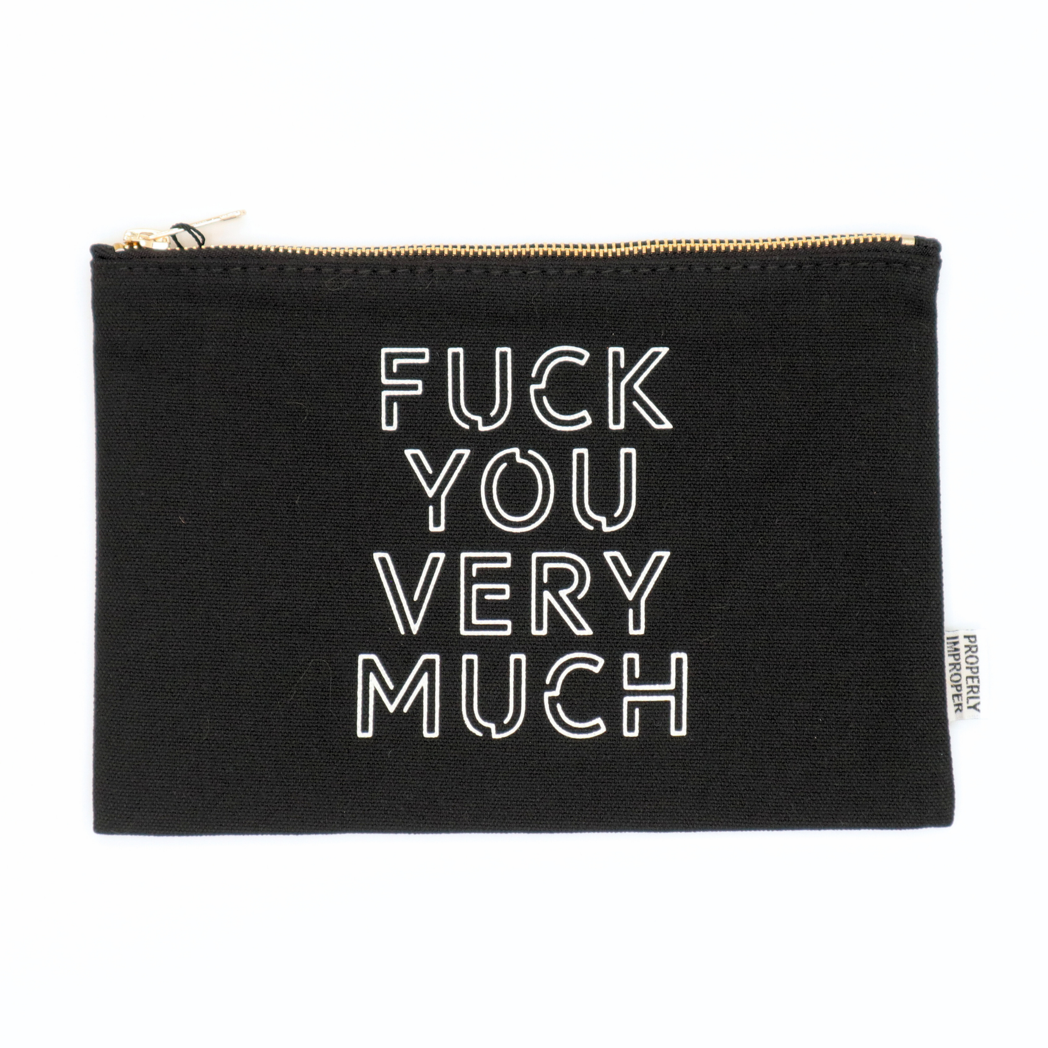 Properly Improper Canvas Pouch - Thumbnail 4